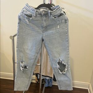 Vervet Distressed Light Blue Women's Jeans